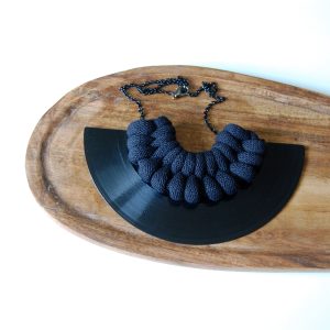 Verižica Vinyl&Rope Rope - Black