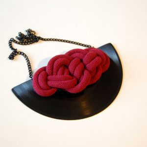 Verižica Vinyl&Rope Wave - Vine Red #2