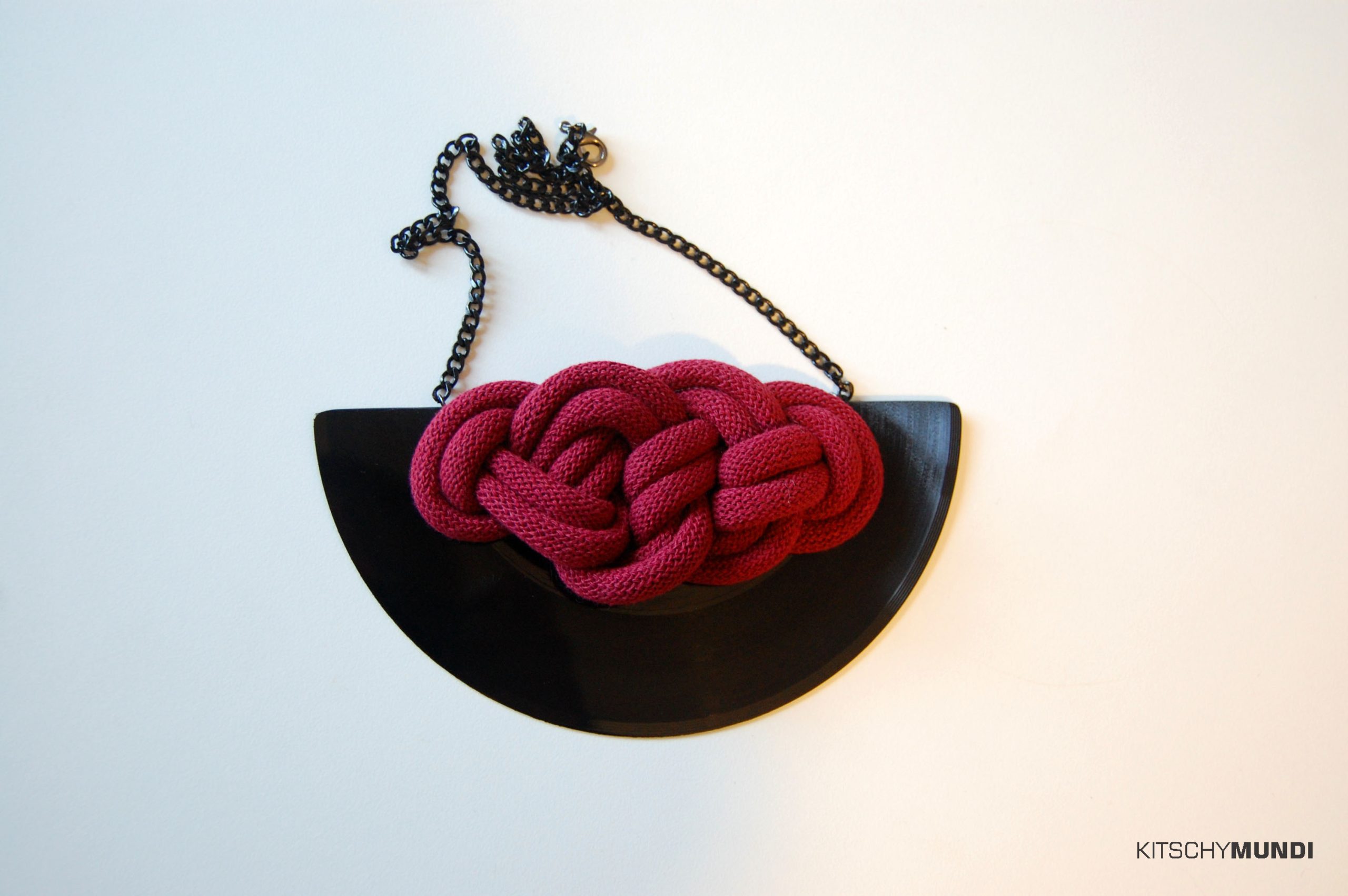 Verižica Vinyl&Rope Wave - Vine Red #2 - Image 2